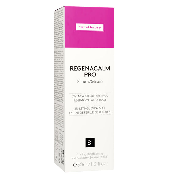 Regenacalm Serum S1 Pro mit 3 % verkapseltem Retinoid, Dill, Lakritze und Vitamin C