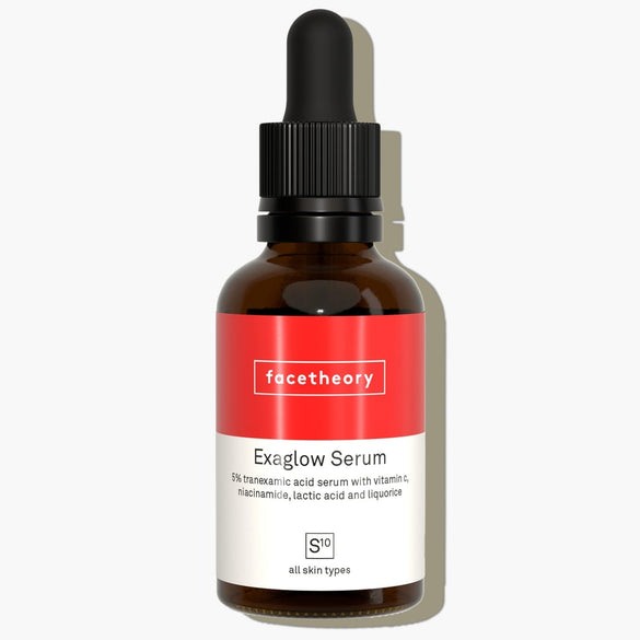 Exaglow Serum S10 mit Tranexamsäure, Vitamin C und Lakritze